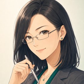 CFO（財務・税務）のキャラクターイラスト