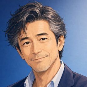 議長AI（チェアマン）のキャラクターイラスト