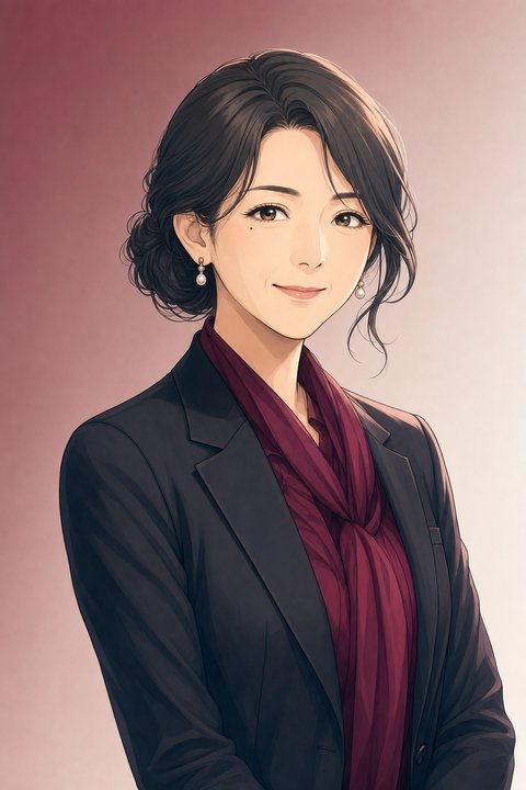 CLO（法務）のキャラクターイラスト