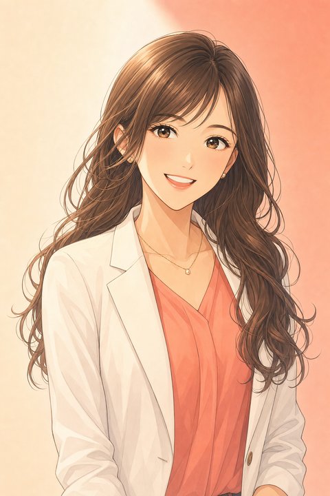 CMO（マーケティング）のキャラクターイラスト